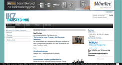 Desktop Screenshot of ikz-haustechnik.at